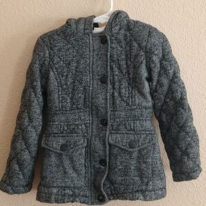 Kids Roebuck & Co Sherpa Lined Fitted Coat